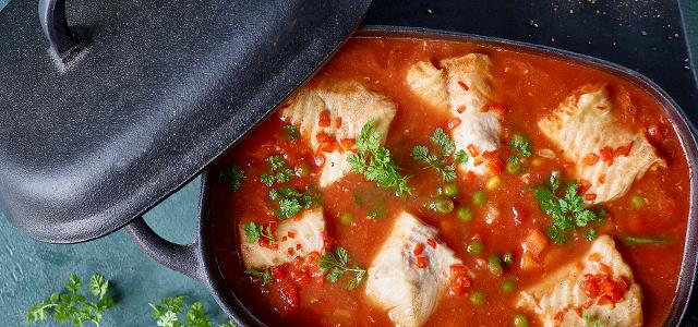 Fish in Tomato Sauce